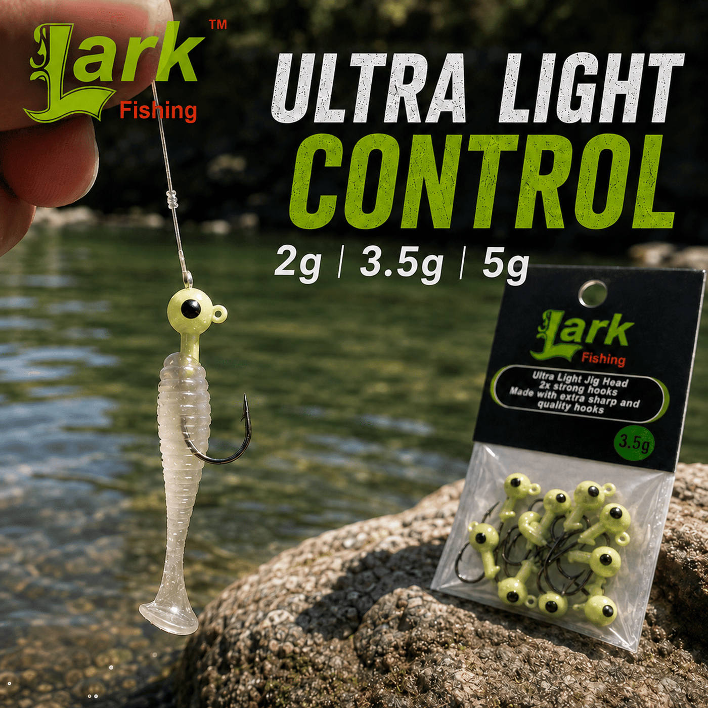 Lark Ultra Light Round Jig Head