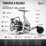 Lucana Ghost Blade Spinning Reel