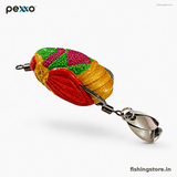 Pexxo Dora Hand Made Soft Frog Lure 4cm 6-7g  Weedless Topwater Frog for Bass & Snakehead - Red / Yellow