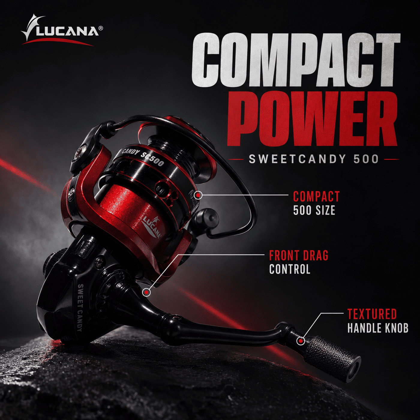 Lucana SweetCandy SC500 Spinning Reel