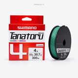 SHIMANO Tanatoru 8X Braided Line Multicolor 100m