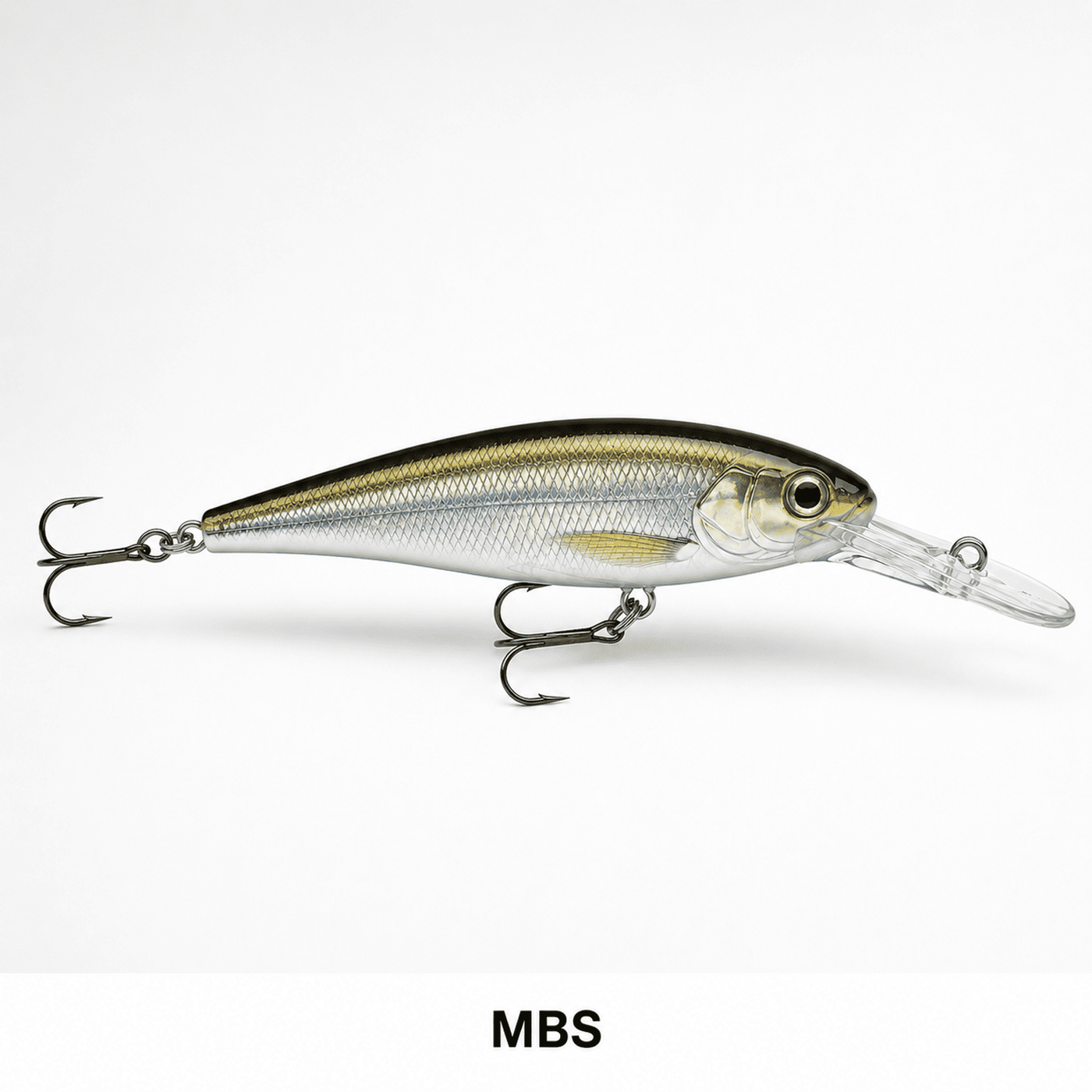 Rapala Shadow Rap Deep Hard Lure 11 cm / 13 g - Moss Back Shiner