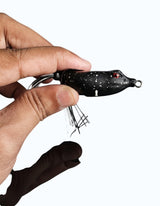 IZZAWA Frog Lure Black Zebra 5cm 12g – Snakehead Murrel Topwater
