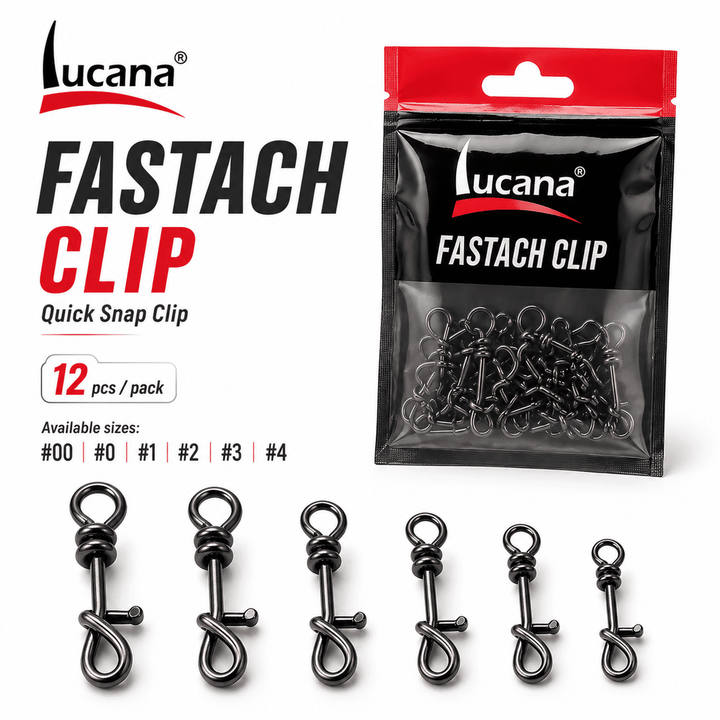 Lucana Fastach Clip #4 25mm - Pack of 12