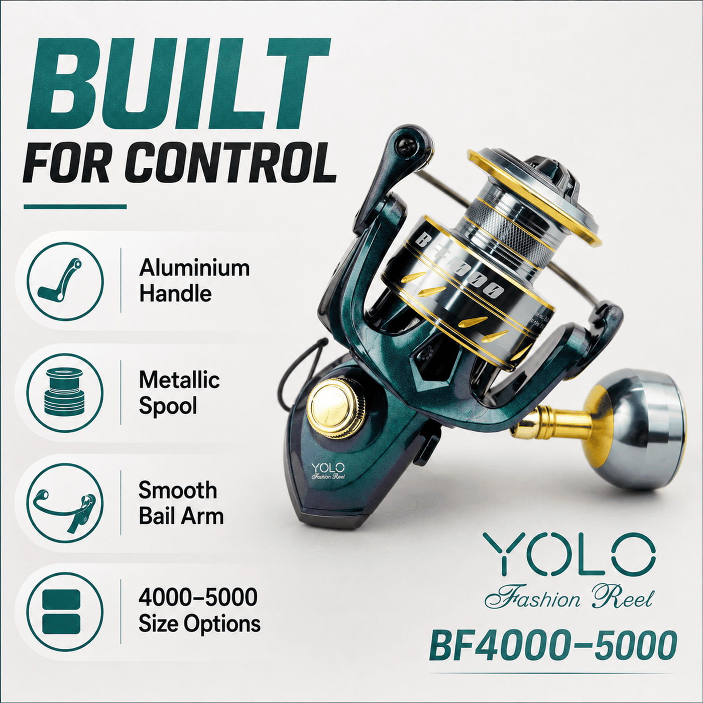 YOLO BF Spinning Fishing Reel 6000