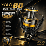 YOLO BG Spinning Fishing Reel 6000