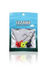 IZZAWA Jig Head Hooks 4.5 Cm, Pack of 3