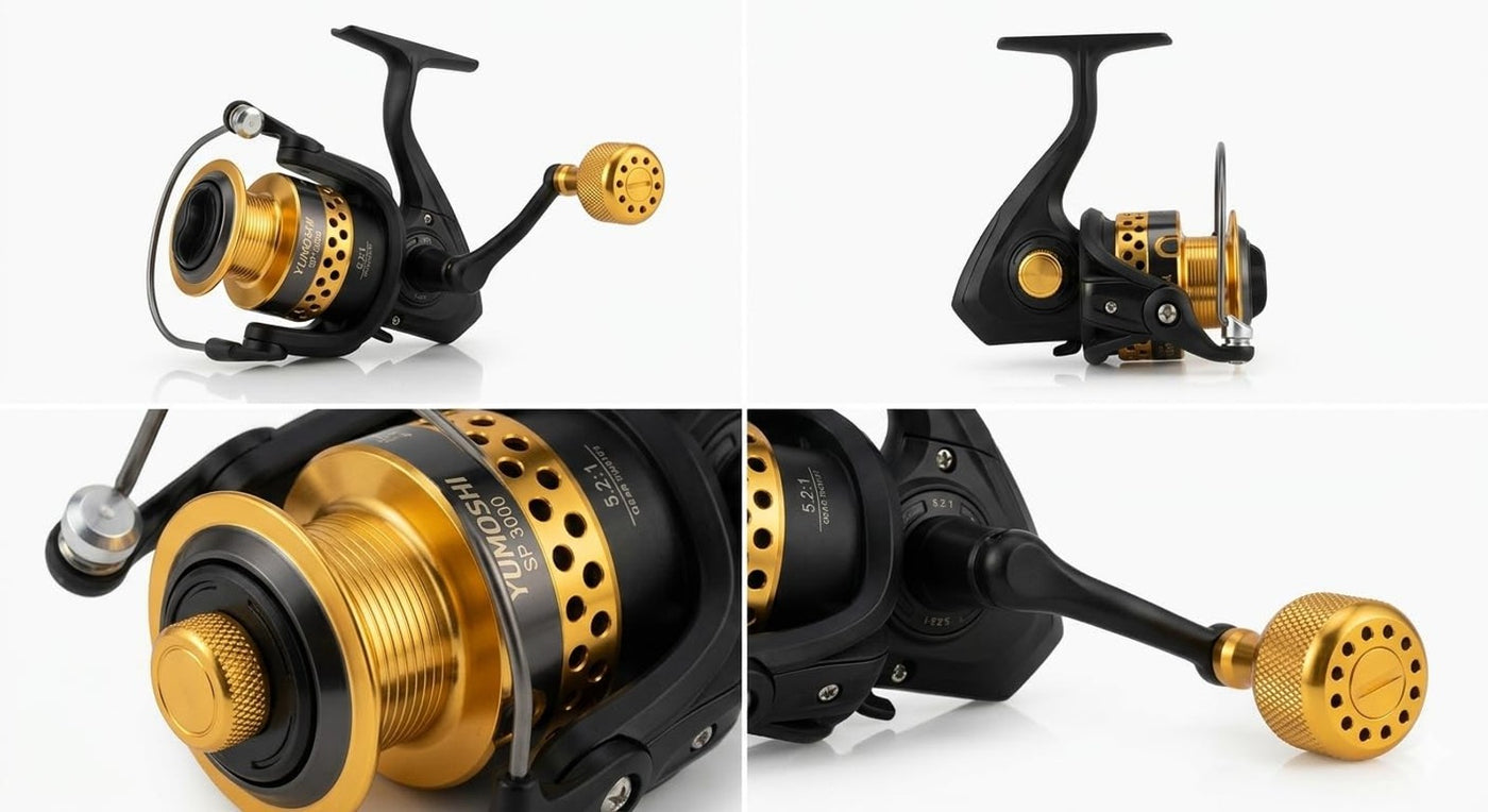 IZZAWA Yumoshi SP 3000 Spinning Reel – Freshwater Saltwater India