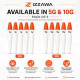 IZZAWA Fishing Float 10g - Pack of 5