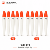 IZZAWA Fishing Float 10g - Pack of 5