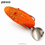 Pexxo Crocodile Soft Frog Lure 6cm 13-14g Topwater - Orange