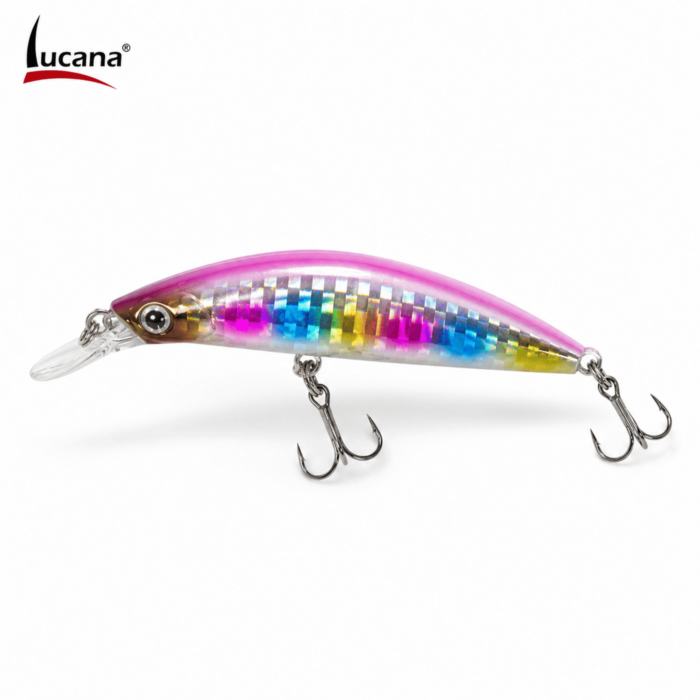 Lucana Sink Park 70mm 16g Sinking Hard Lure - Rainbow