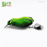 Lark Macri Frog Lure 4.5cm 8g – Topwater Frog Bait for Snakehead & Bass Fishing - Light Green