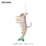 IZZAWA Shrimp Lure 13cm 13.7g Jelly Blue – Barramundi Snapper GT Hamoor Bait