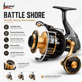 Lucana Battle Shore Saltwater Spinning Reel