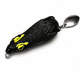 Lark Fishing Garuda Frog Lure 6cm 14g - Black/Yellow for Snakehead & Murrel