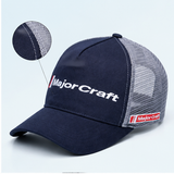 MajorCraft fishing cap side and mesh detail