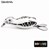 BRAVVO Gorilla 6.5cm 12-13g Handmade Soft Frog Lure for Snakehead - White