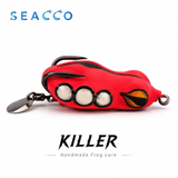 SEACCO Killer Handmade Frog Lure 5.5cm 10g - Red Orange Killer | Pack of 1