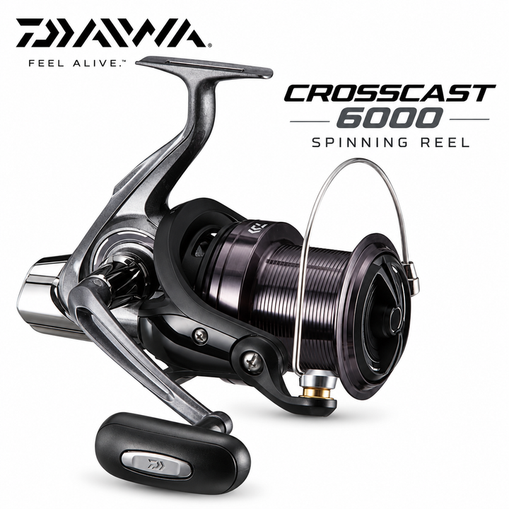 Daiwa Crosscast 6000 spinning reel main product image.
