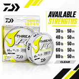 Daiwa J-Thread FC available strengths