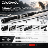 Daiwa Phantom Catfish Spinning Rod detailed feature image