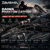 Daiwa Phantom Catfish Spinning Rod feature image