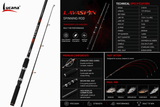 Lucana LavaSpin Spinning Rod - 9 Ft