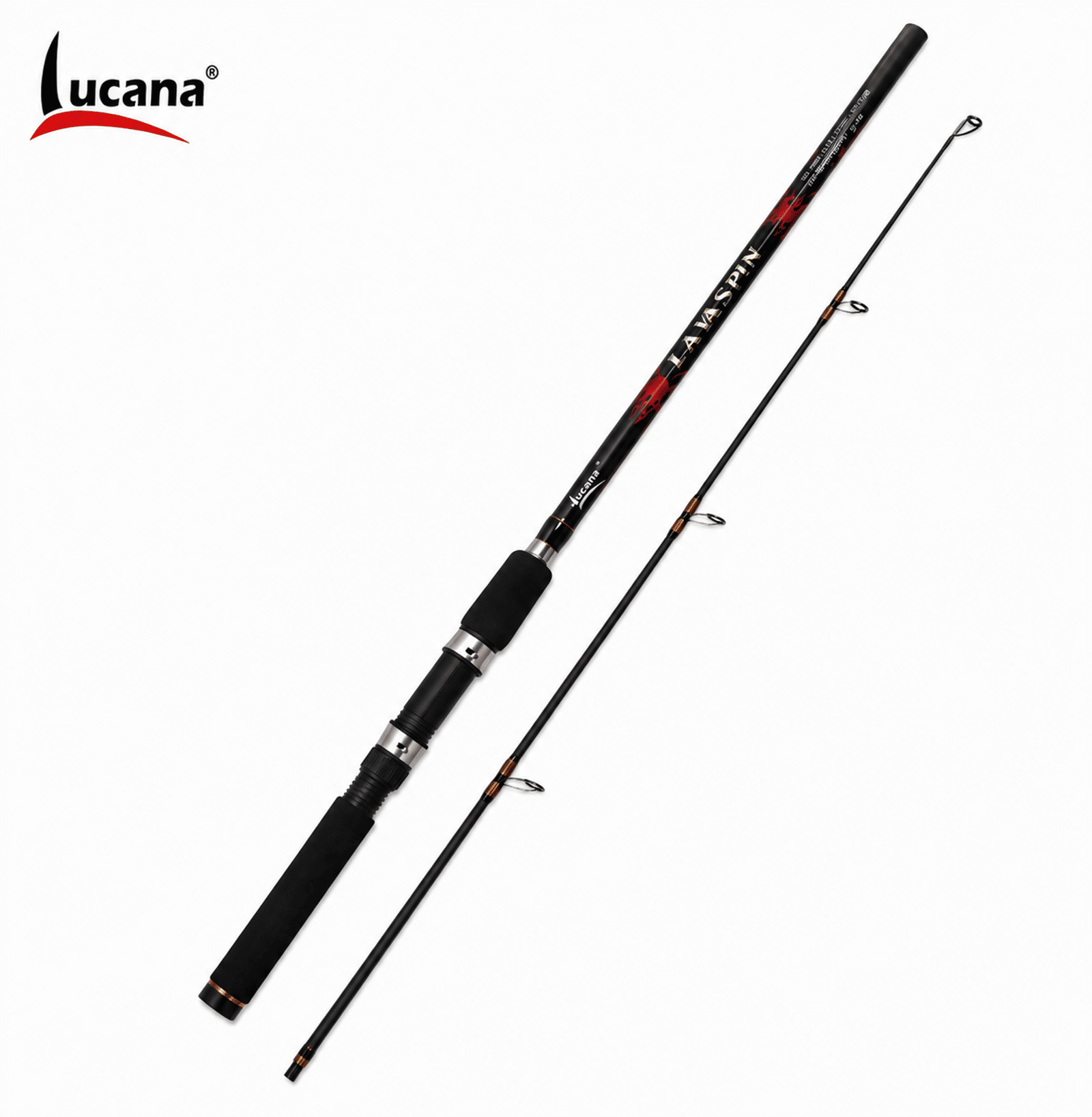 Lucana LavaSpin Spinning Rod - 9 Ft