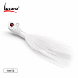Lucana Buck Tail Lure 42gm 5/0 - White