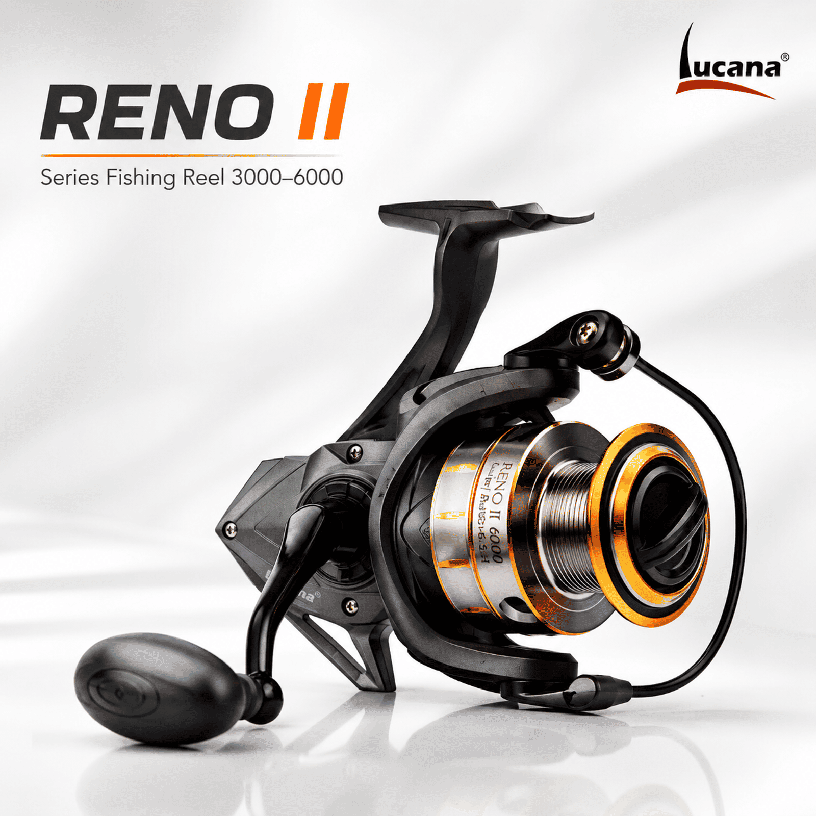 Lucana Reno II Series Spinning Reel 3000-6000
