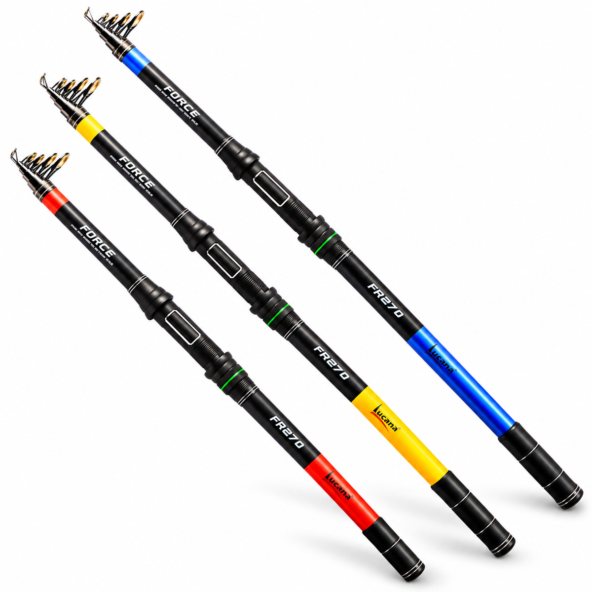 Lucana Force Telescopic Spinning Rod | 7–12 Ft