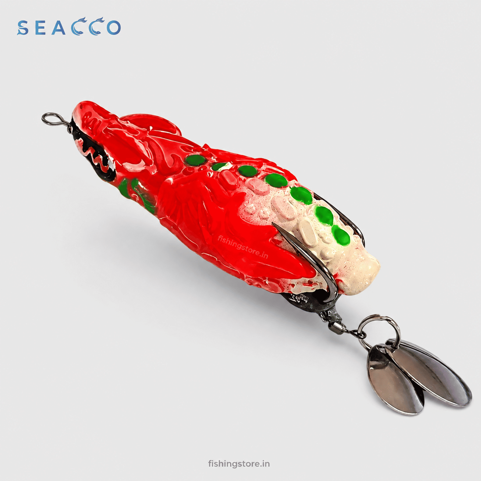 Seacco Giant Frog Lure 6cm 10-11g for Snakehead Bass