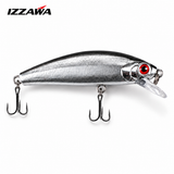 IZZAWA Arrow Minnow Lure 55mm 6g - Chrome Shad