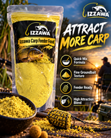 IZZAWA Carp Feeder Food features and groundbait use.