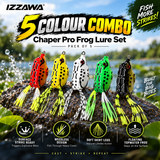 Izzawa Chaper Pro Pack of 5 Frog Lures feature image