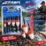 Izzawa Float with Line Sinker and Hook Pack of 5 feature image