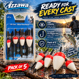Izzawa Float with Line Sinker and Hook Pack of 5 lifestyle image