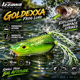 Izzawa Goldexxa Frog Lure detailed feature image