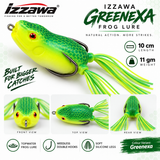 Izzawa Greenexa Frog Lure specifications and colour image