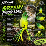 Izzawa Greeny Frog Lure detailed feature image