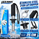 IZZAWA Fishing Lip Gripper 25cm feature details.