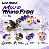 IZZAWA Micro Rhino Frog 8g feature showcase.