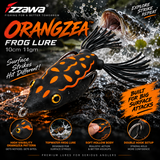 Izzawa Orangzea Frog Lure detailed feature image