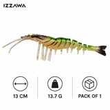 IZZAWA Green Tiger shrimp lure: 13 cm, 13.7 g, pack of 1
