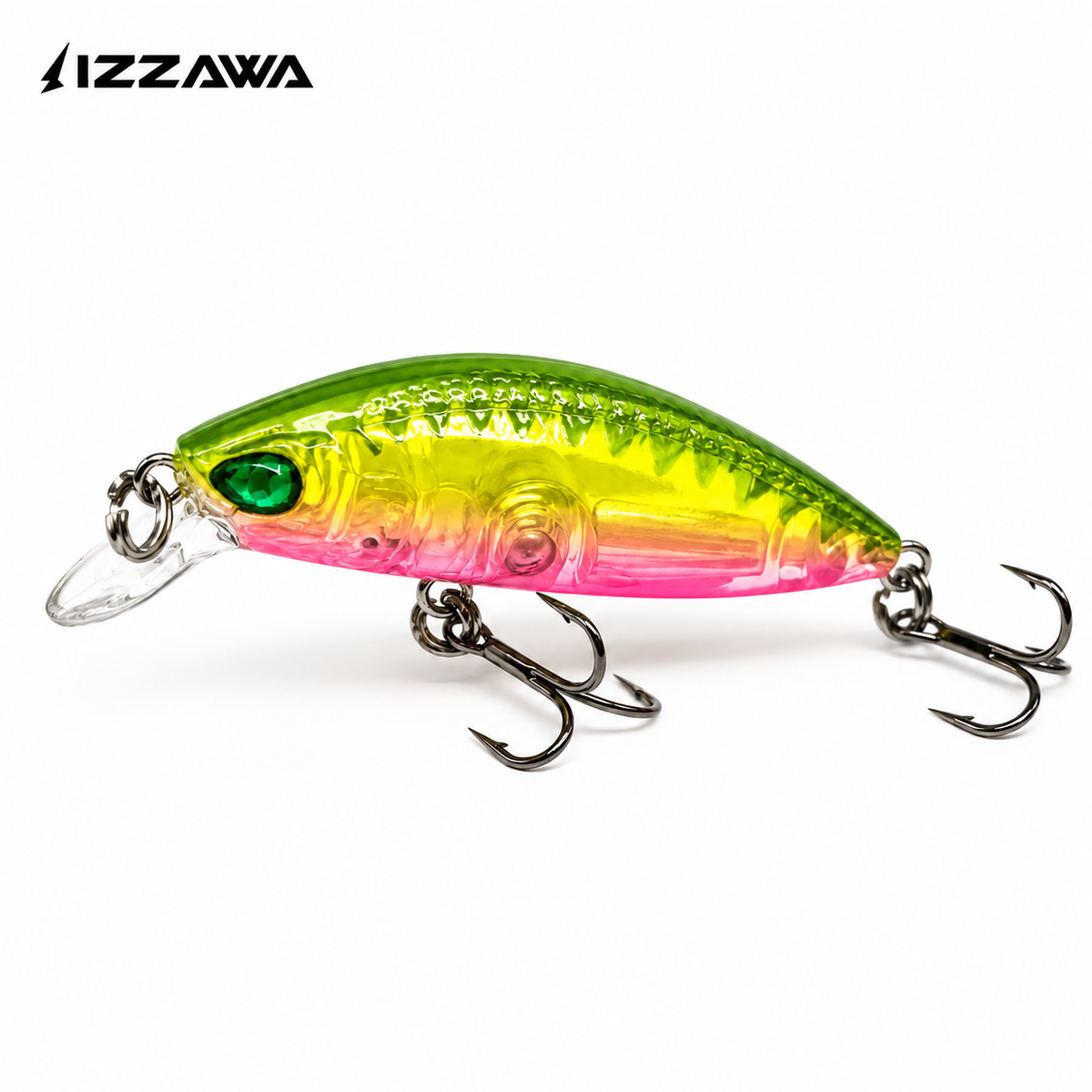 IZZAWA Spiker Minnow 30mm 3.6g - Chartreuse Pink