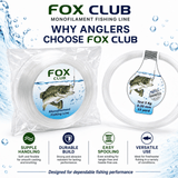 Fox Club Monofilament Fishing Line 50m / 55yd