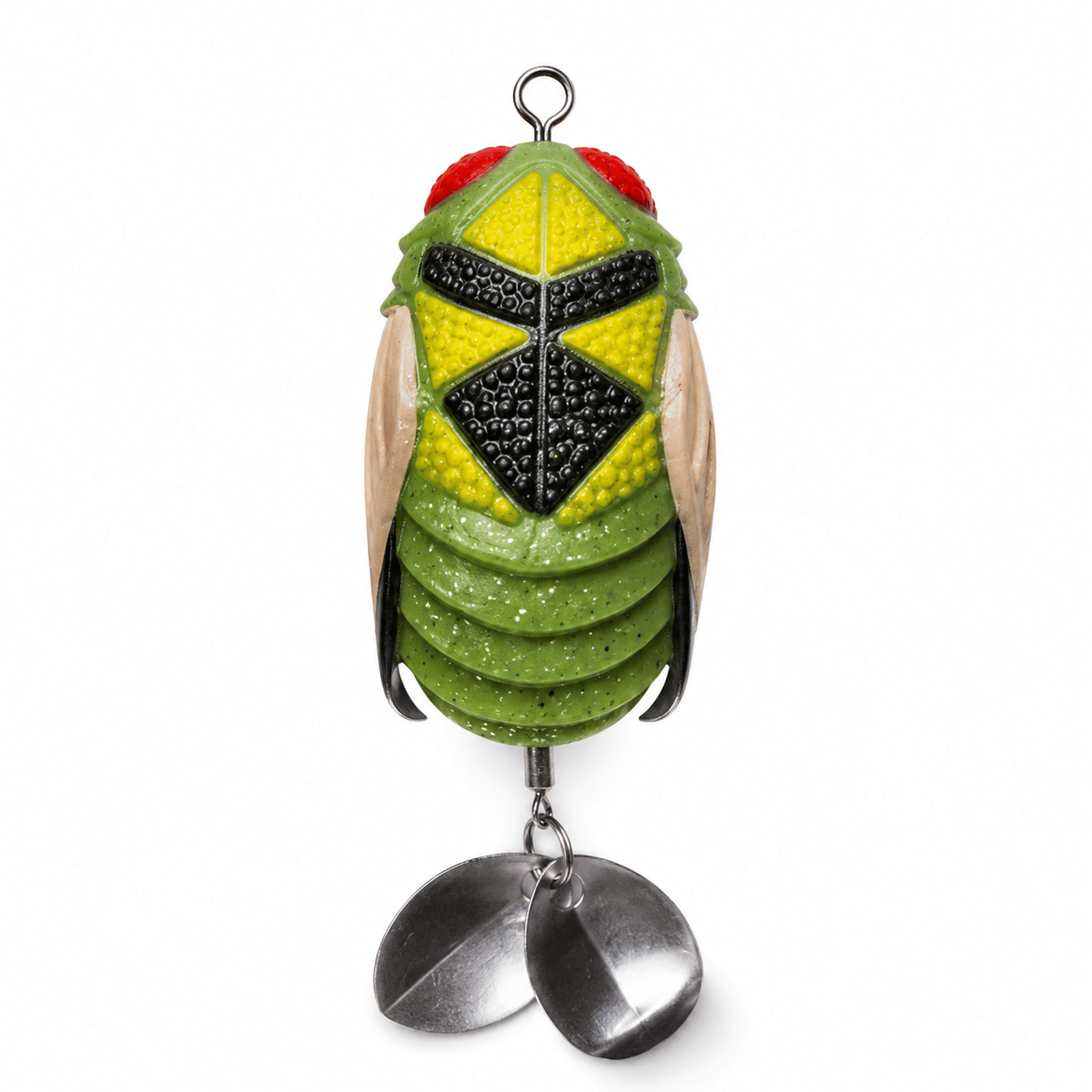 Pexxo Dora Frog Lure 3.5cm 6-7g - Green/Yellow/Black for Snakehead & Murrel