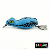 BRAVVO Gorilla 6.5cm 12-13g Handmade Soft Frog Lure for Snakehead - Blue