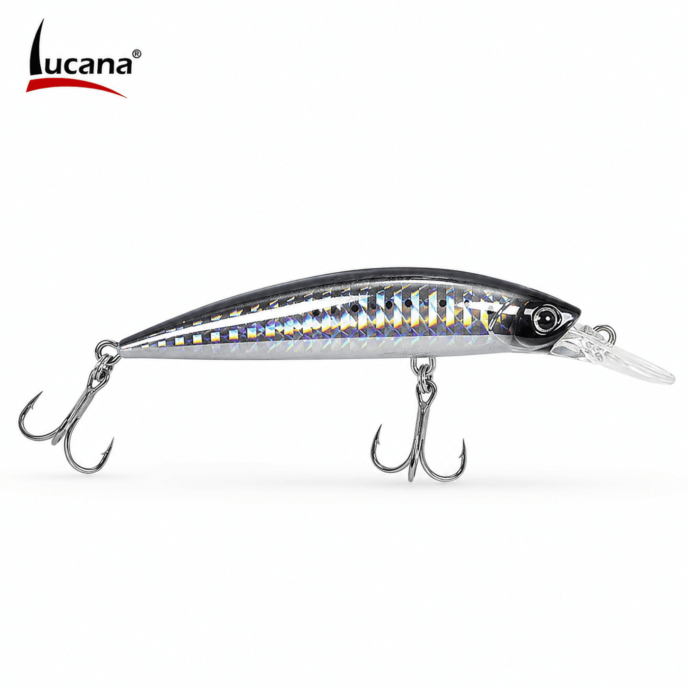 Lucana Sink Park 70mm 16g Sinking Hard Lure - Prism Shad